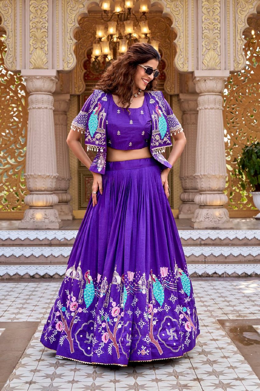 Festival Special Lehenga Choli with Koti Set
