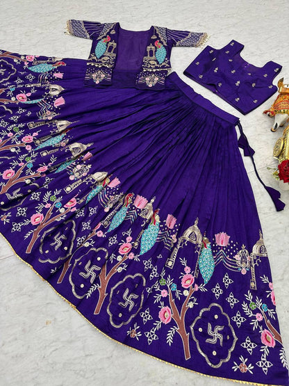 Festival Special Lehenga Choli with Koti Set