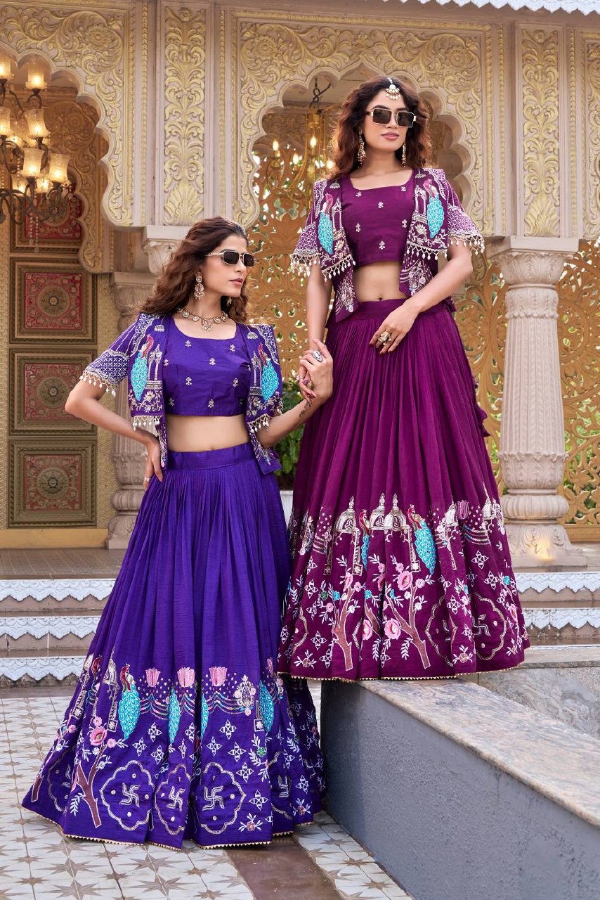 Festival Special Lehenga Choli with Koti Set