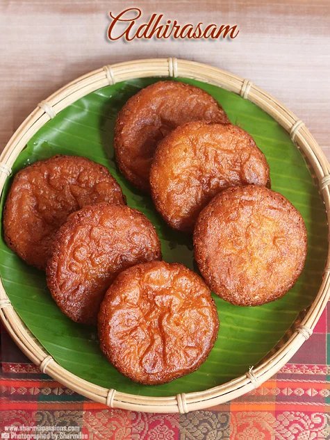Kamarkat Srini's 
Athirasam (Red Rice)