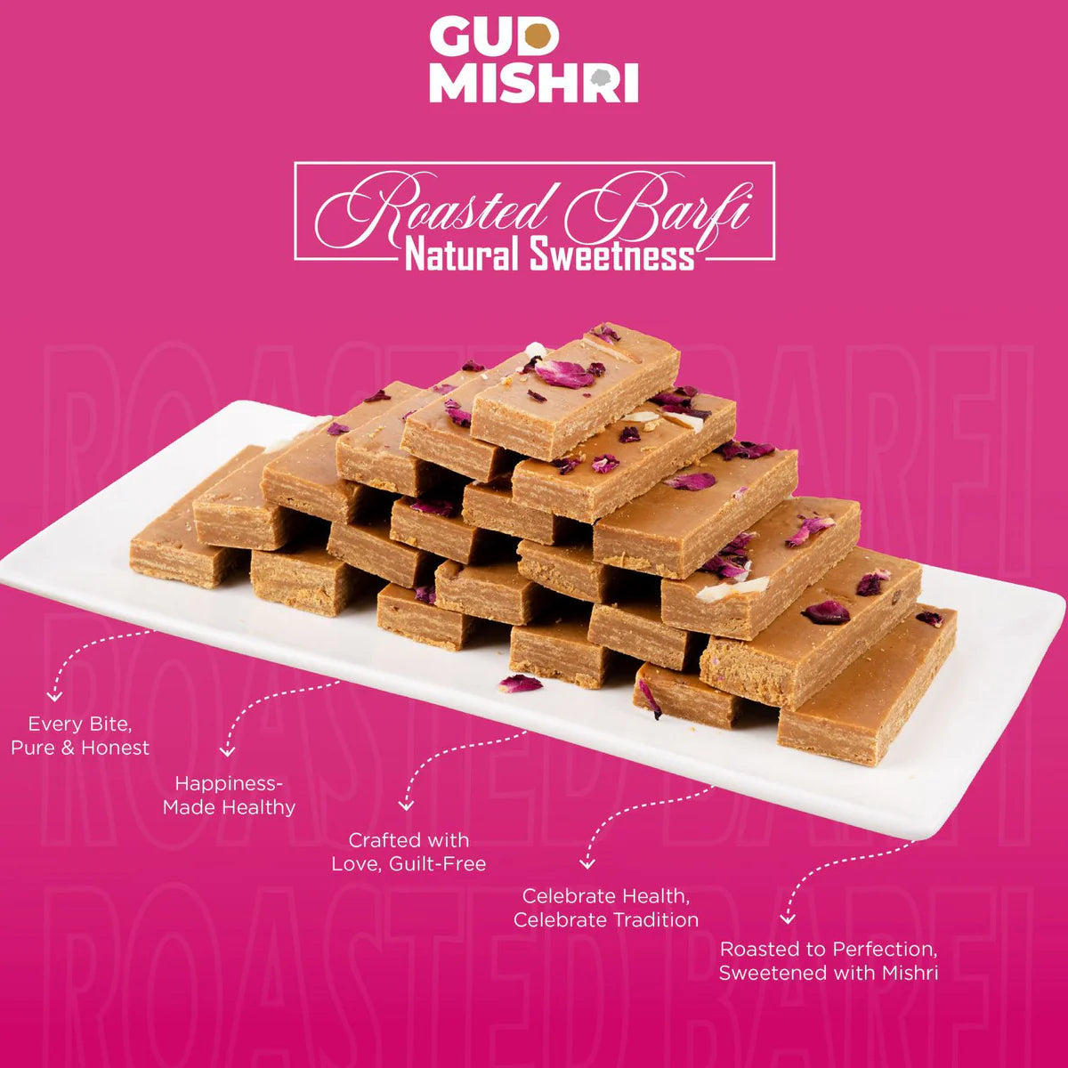 Gudmishri Roasted Barfi