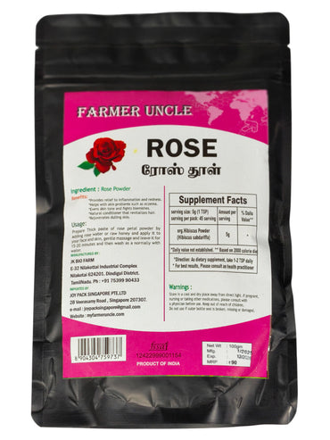 Farmer Uncle's Rose Powder