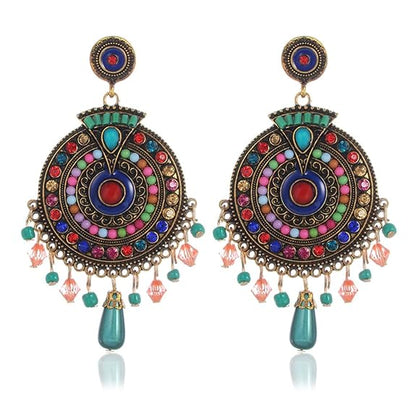 Shining Diva Fashion Jewellery Latest Bohemian Fancy Party Earrings for Women and Girls