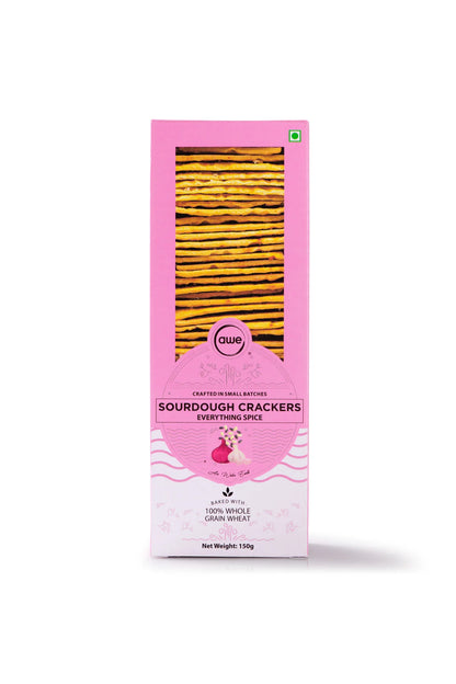 AWE Sourdough Crackers - Everything Spice