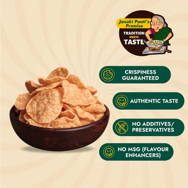 Sweet Karam Coffee Spicy Masala Papad