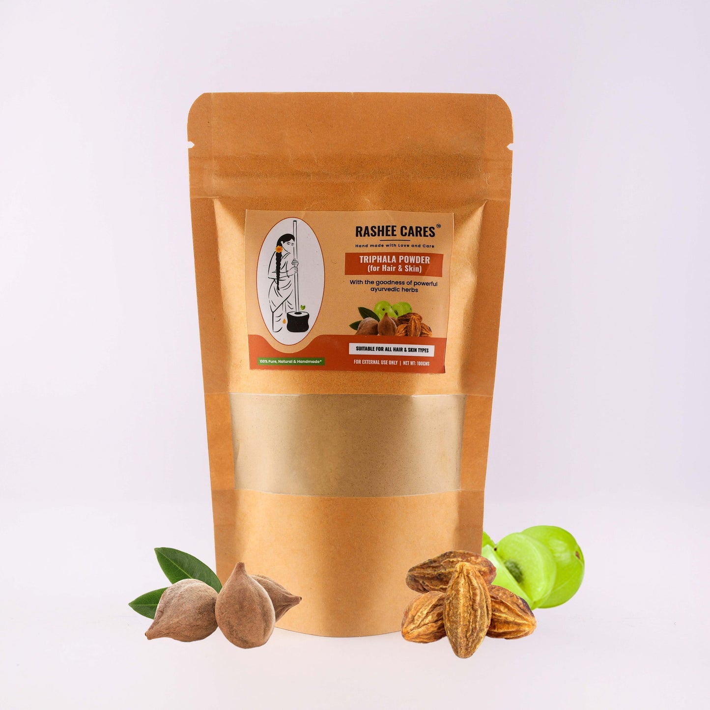 Rashee Cares Triphala Powder For Hair & Skin