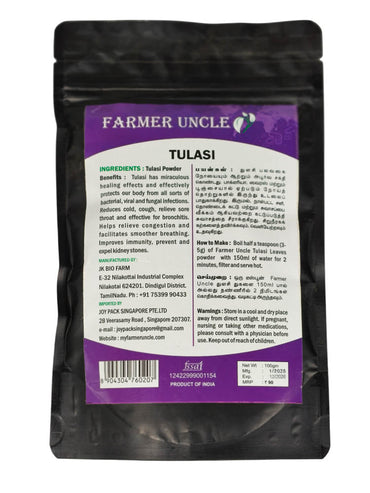 Farmer Uncle's Tulasi Powder