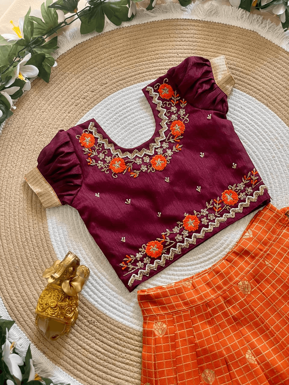 RKT Fashion's Tulsi Girl Half Saree