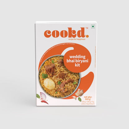 Cookd Wedding Bhai biriyani Kit