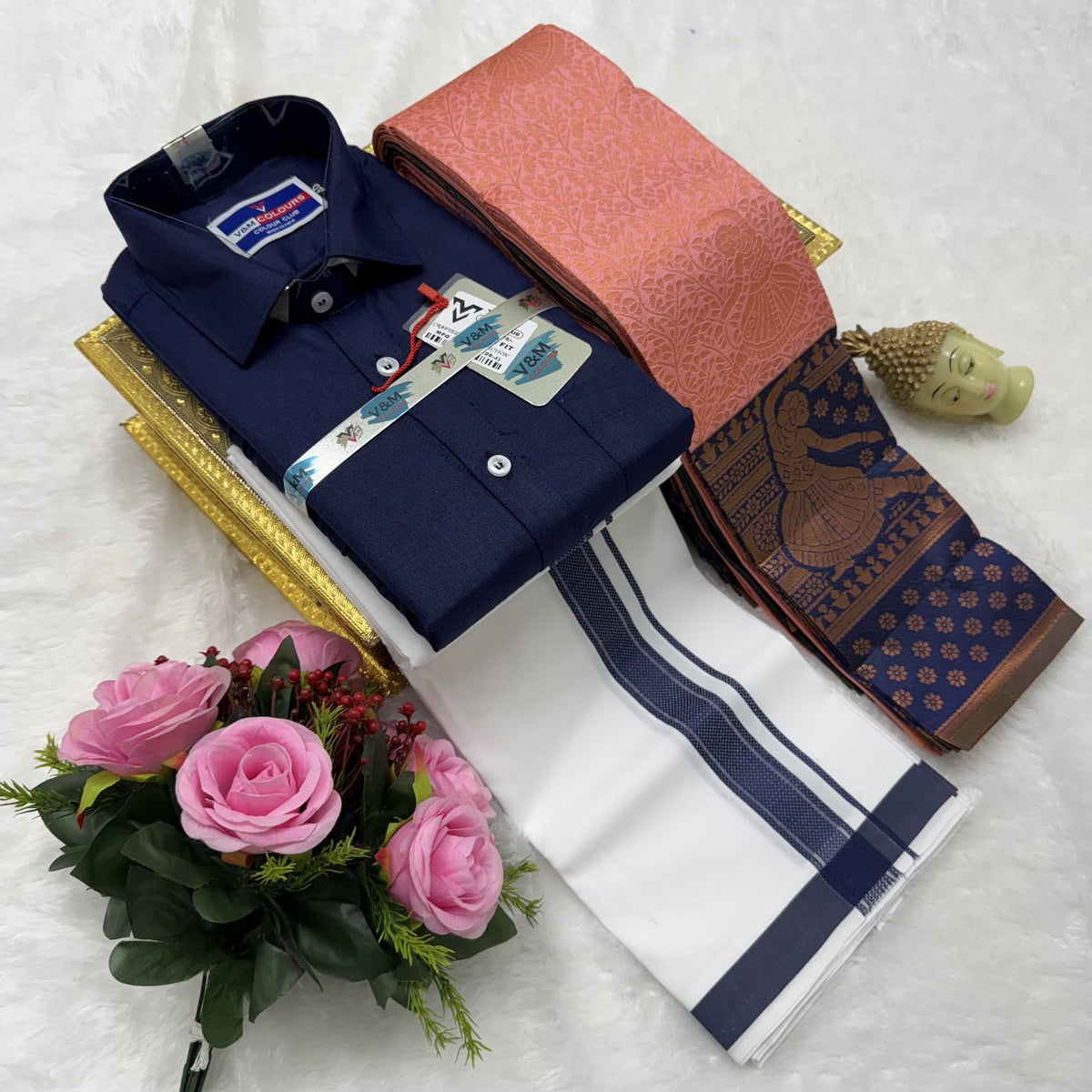 Elampillai Couple Combo - Dark Blue