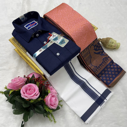 Elampillai Couple Combo - Dark Blue