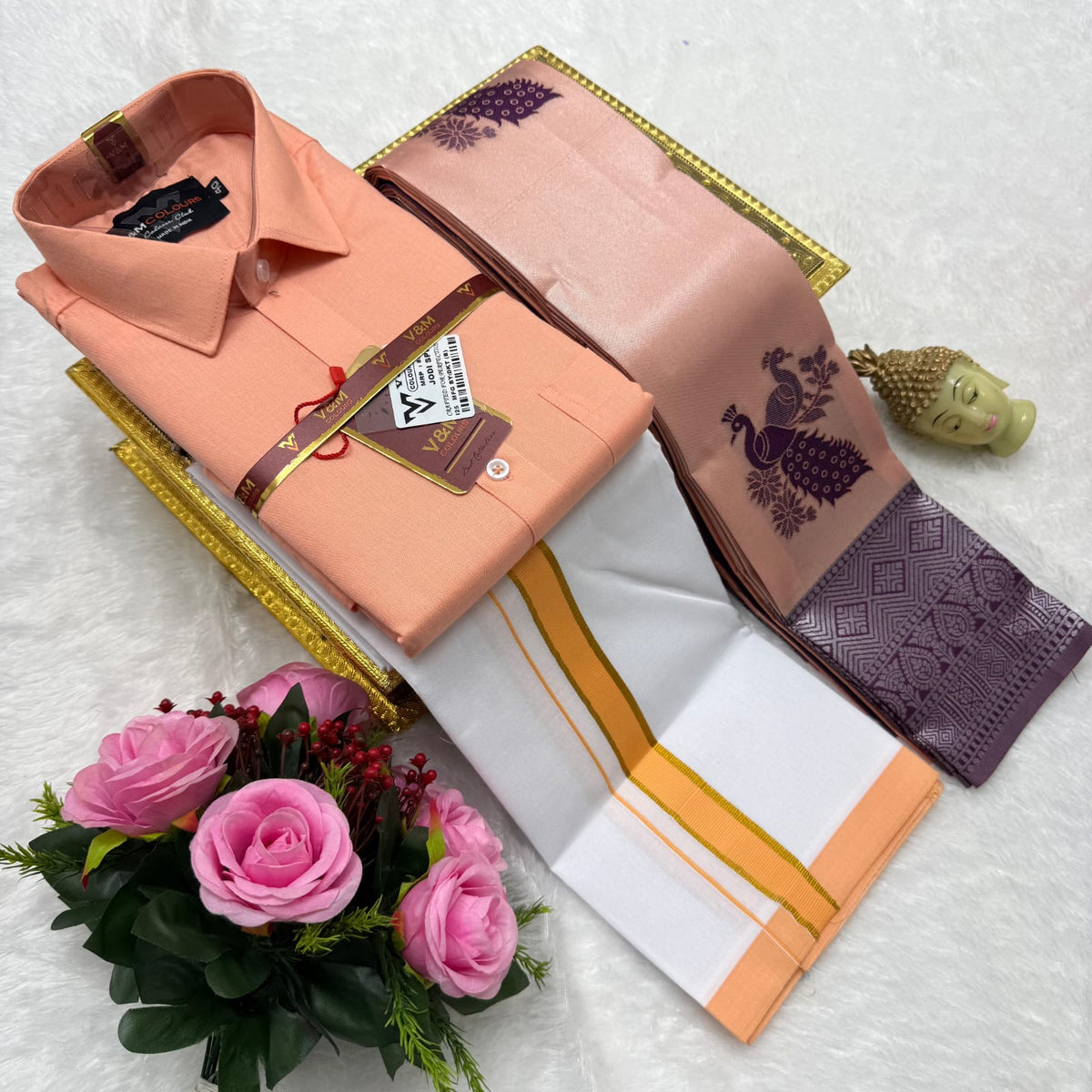 Elampillai Couple Combo - Beige