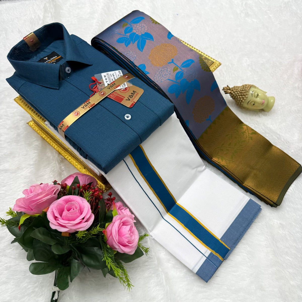 Elampillai Couple Combo - Dark Blue