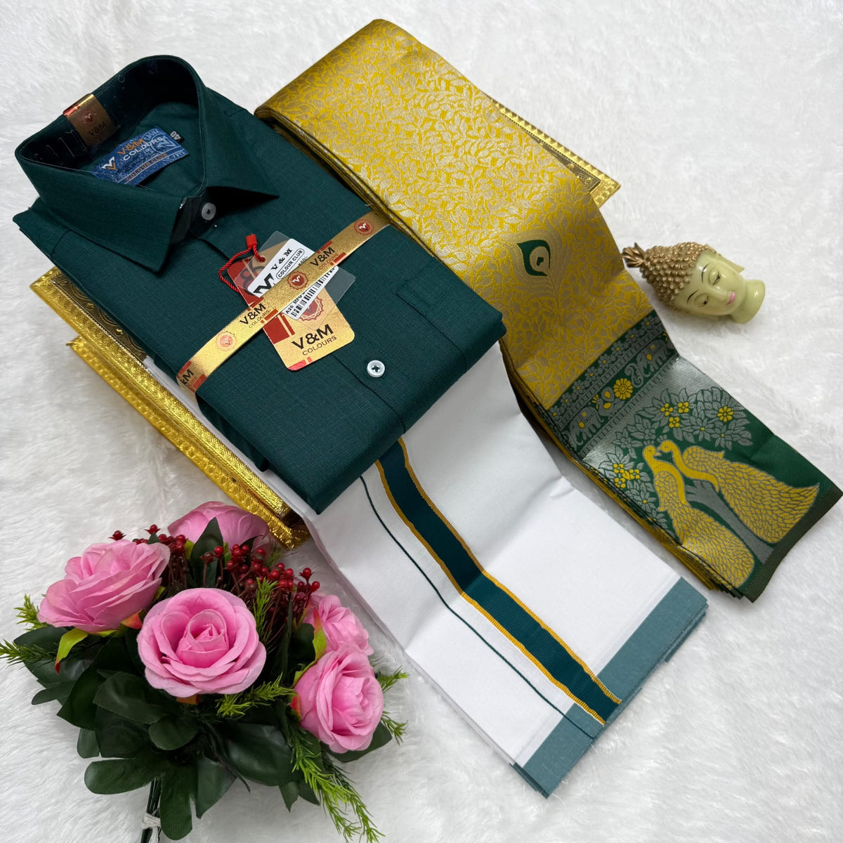 Elampillai Couple Combo - Green