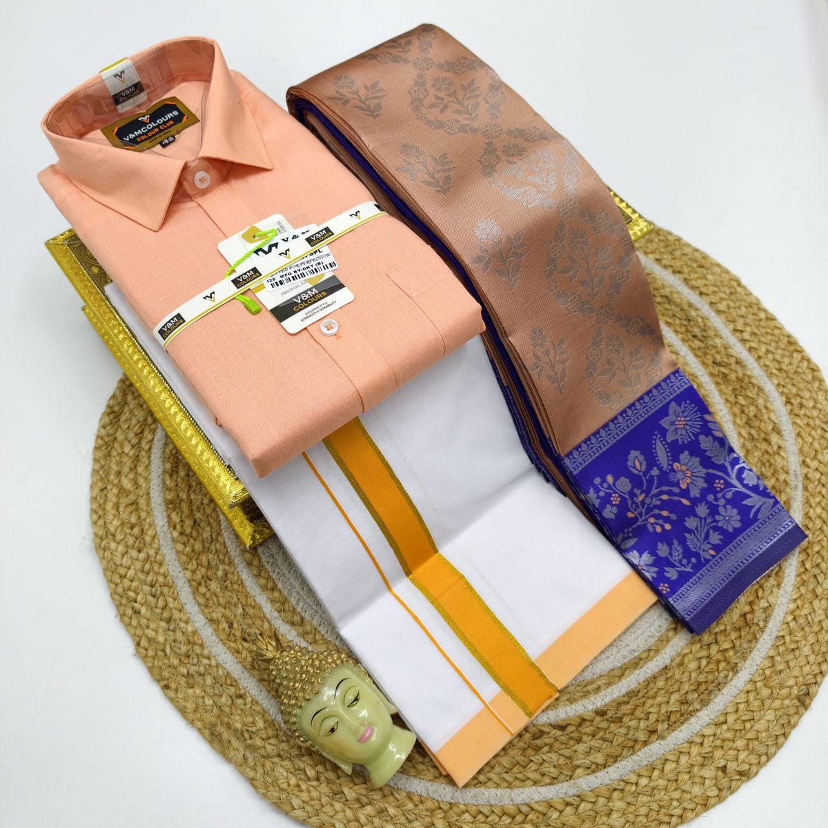 Elampillai Couple Combo - Beige