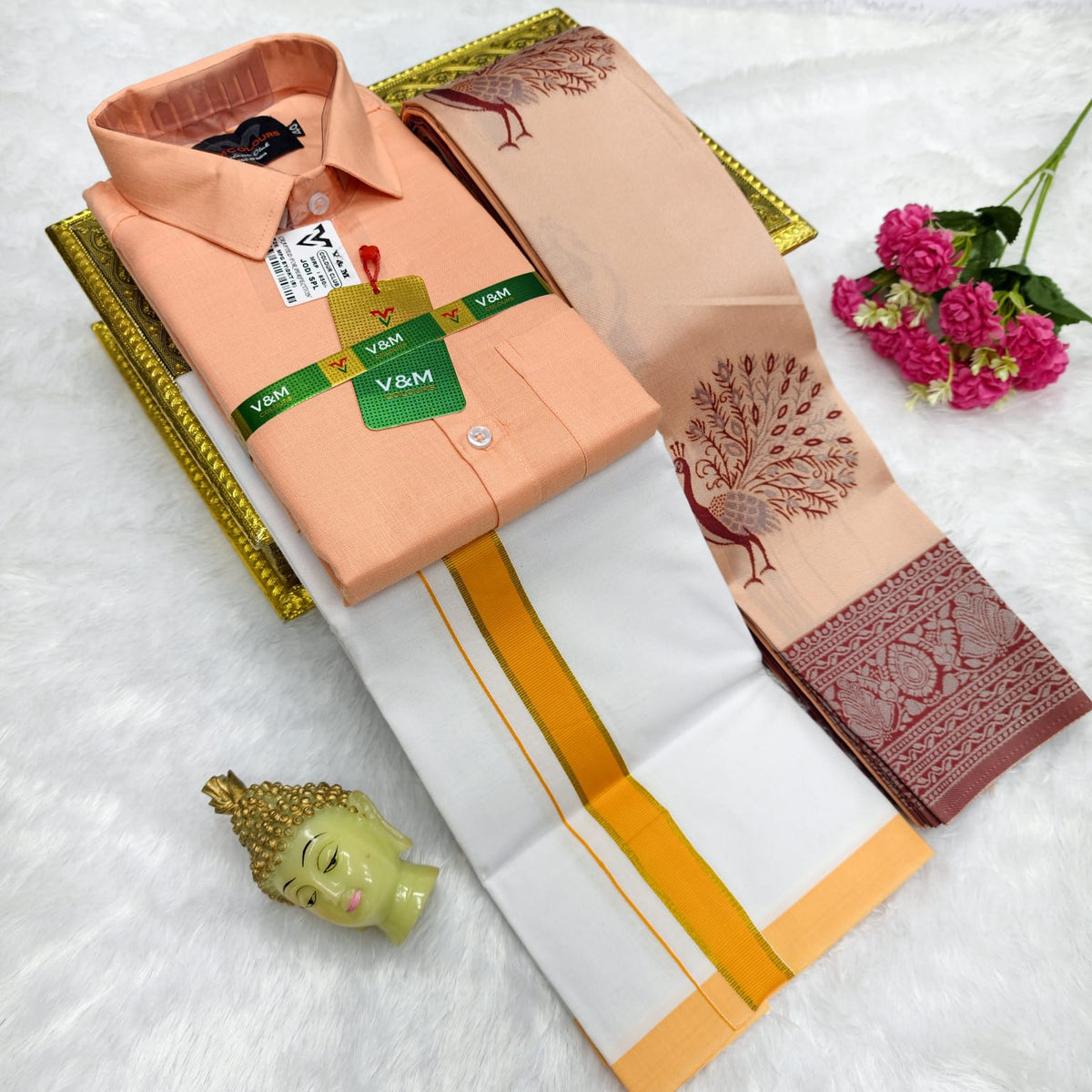 Elampillai Couple Combo - Beige