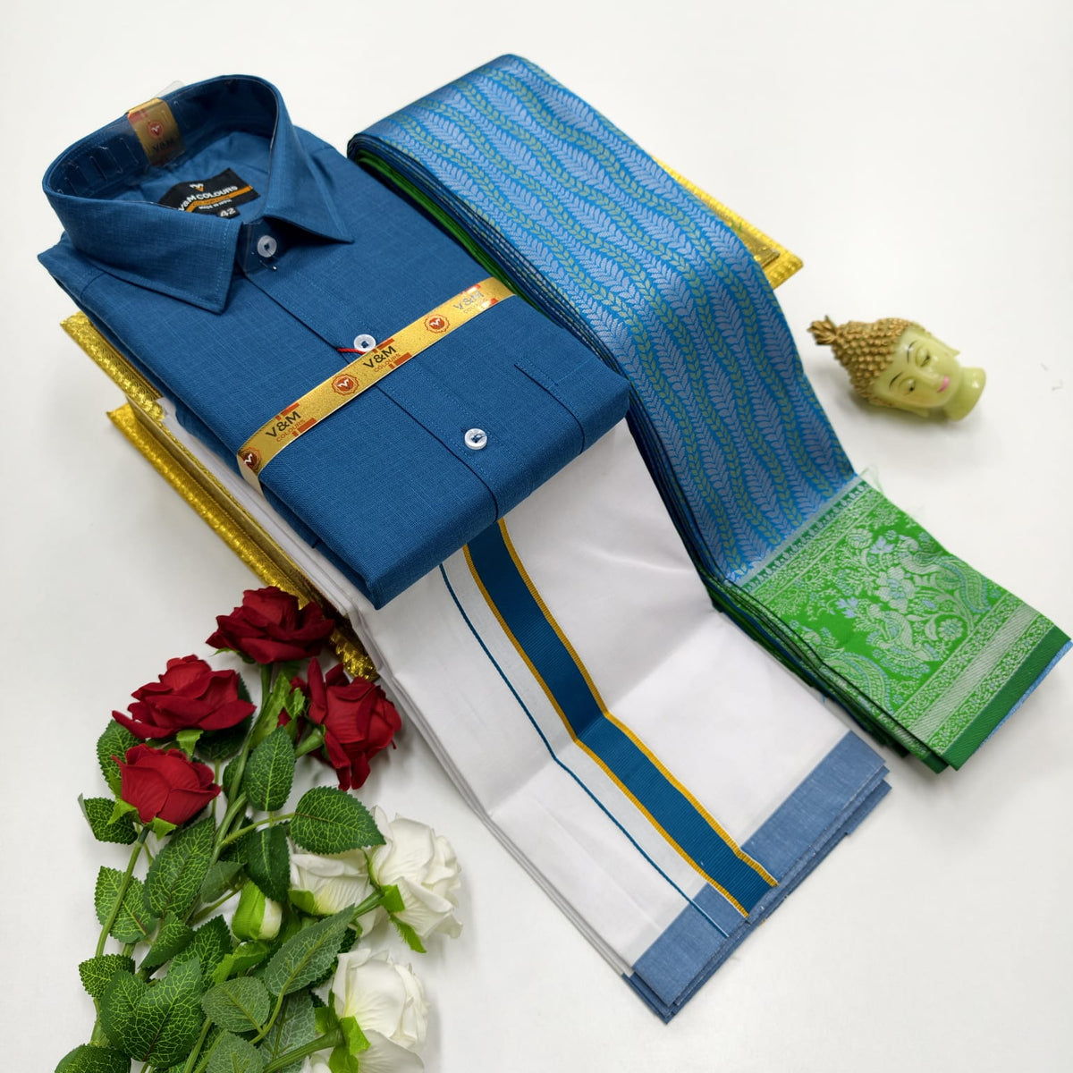 Elampillai Couple Combo - Dark Blue