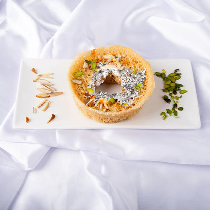 Gudmishri Whole Wheat Mini Mishri Chasni Ghewar
