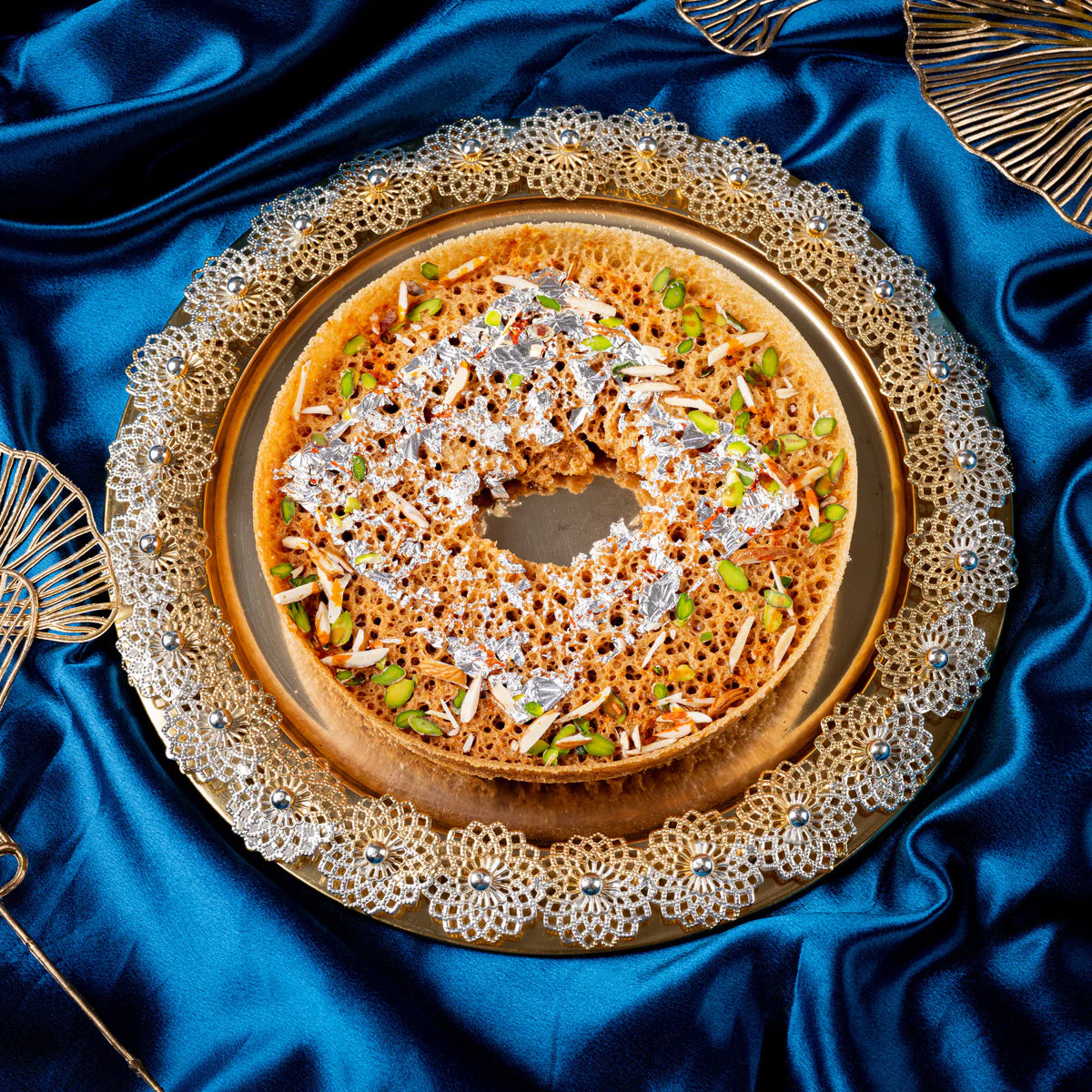Gudmishri Whole Wheat Mishri Chasni Ghewar (Bada)
