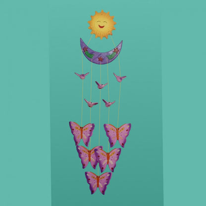 Wind Chime-Bee Purple