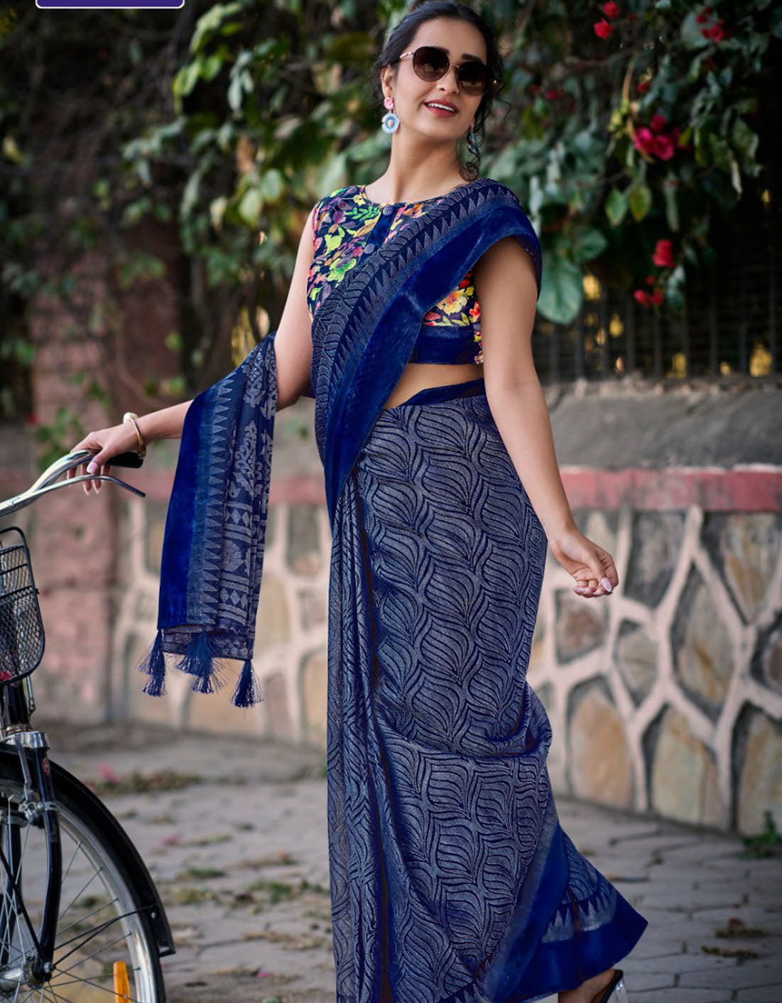 Winza Designer Brasso Saree Collection
