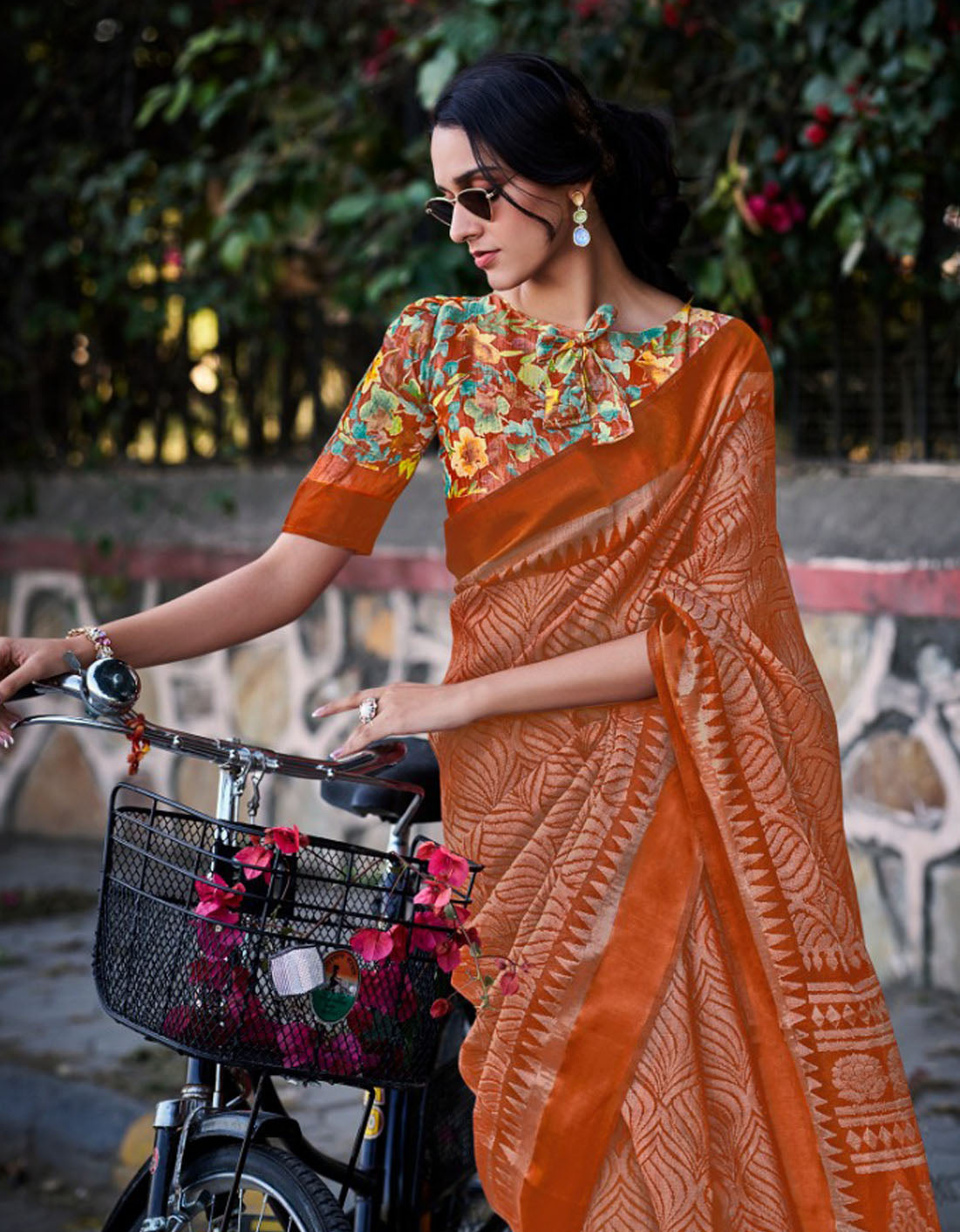 Winza Designer Brasso Saree Collection