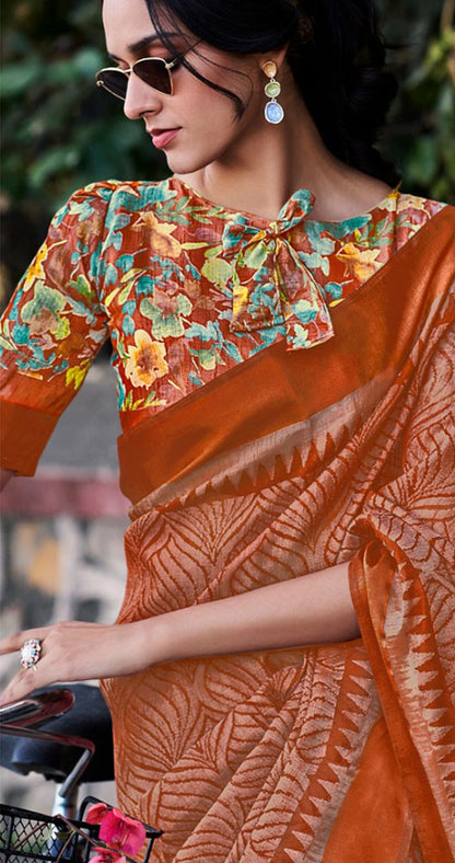 Winza Designer Brasso Saree Collection