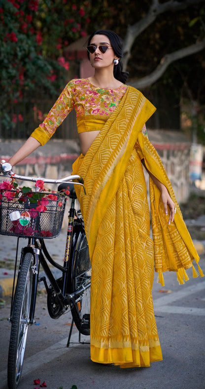 Winza Designer Brasso Saree Collection