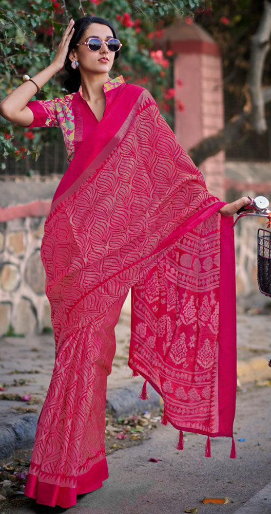 Winza Designer Brasso Saree Collection