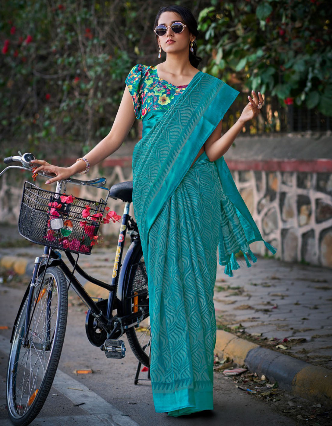 Winza Designer Brasso Saree Collection