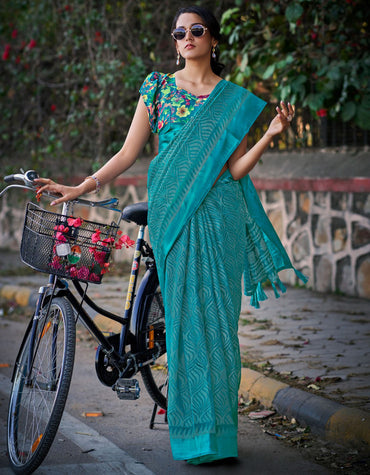 Winza Designer Brasso Saree Collection