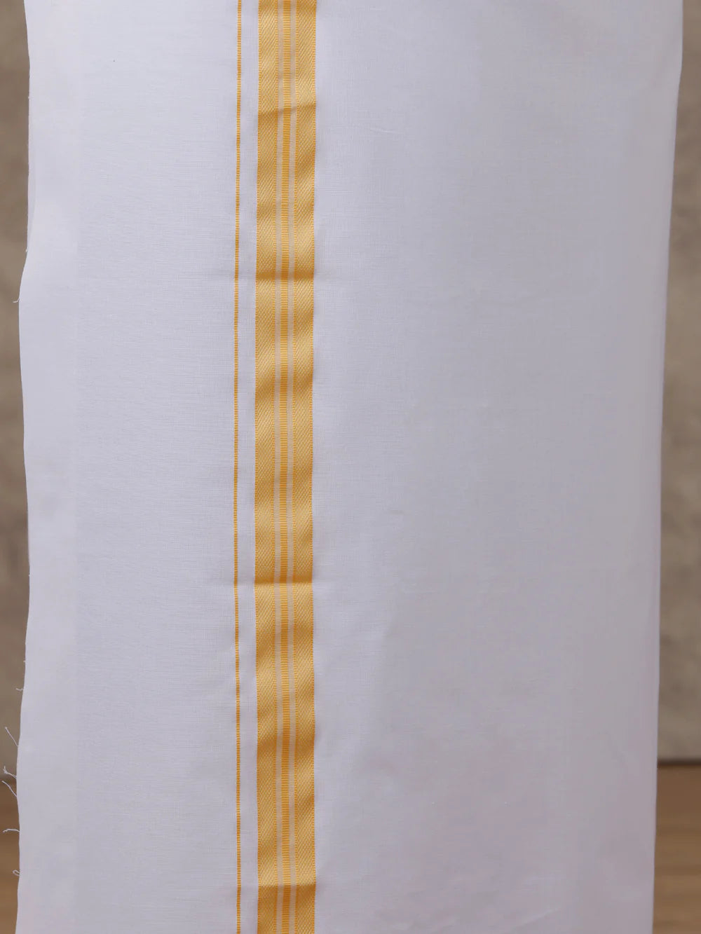 Ramraj's Cotton Rich Shirt with Matching Border Dhoti Set