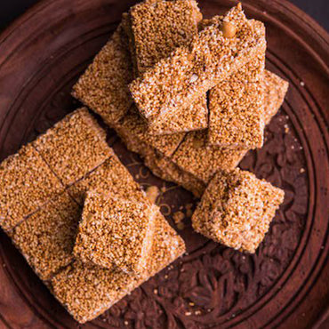 Kamarkat Srini's 
Amaranth Seed Chikki