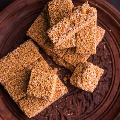 Kamarkat Srini's 
Amaranth Seed Chikki