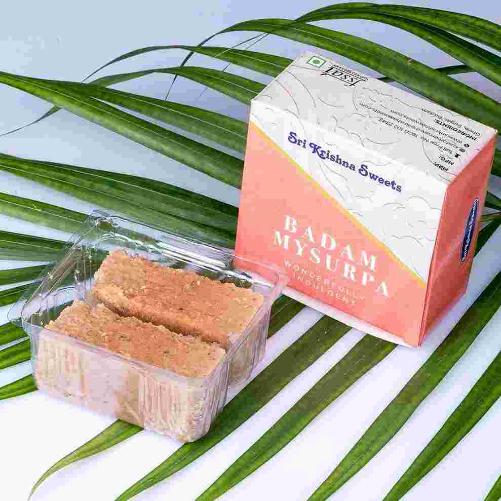 Krishna Sweets Badam Mysorepak