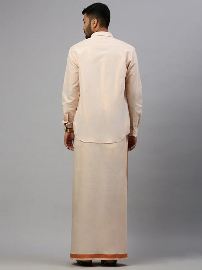 Ramraj's Tissue Shirt & Dhoti Set