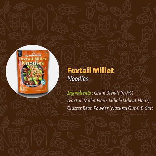 NovaFarm Foxtail MIllet Noodles