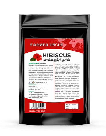 Farmer Uncle's Hibiscus Powder