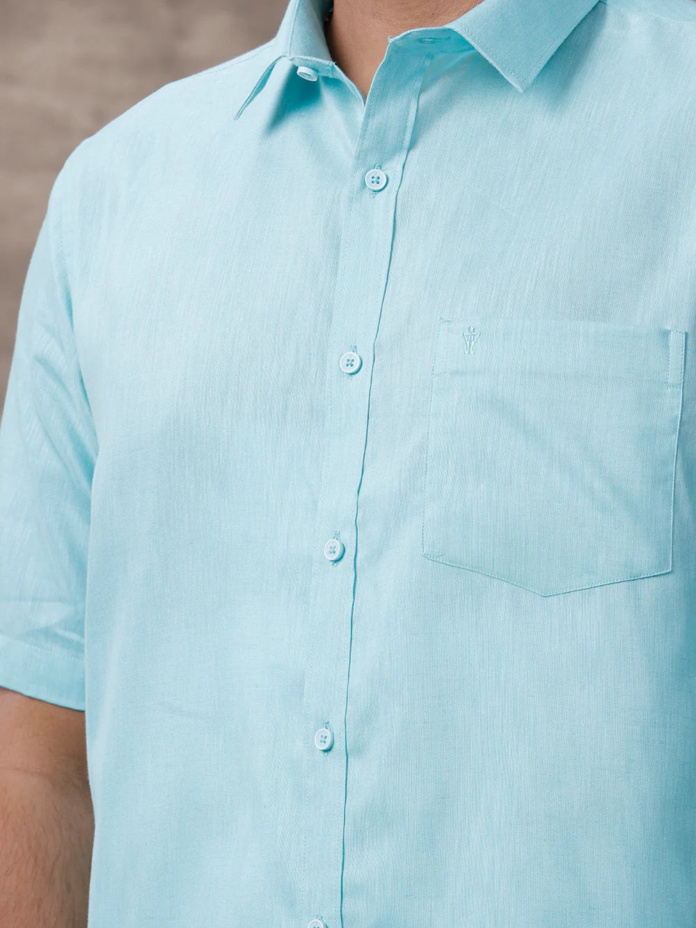 Ramraj's Cotton Rich Shirt with Matching Border Dhoti Set