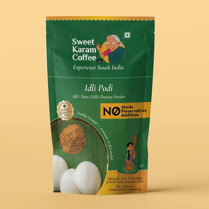 Sweet Karam Coffee Idli Powder (Chilli Gun Powder)