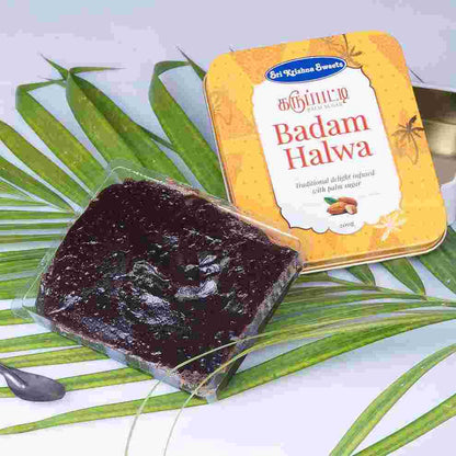Krishna Sweets Karupatti Badam Halwa