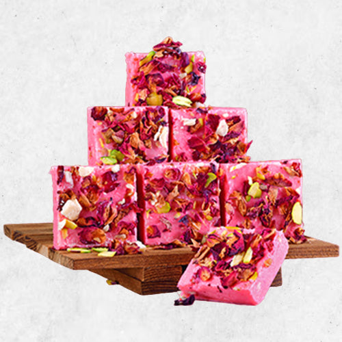 Krishnaa Jelabi Kadai Kaju Rose Bites