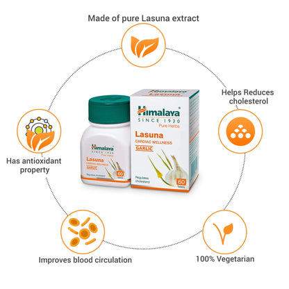 Himalaya's Lasuna Tabs