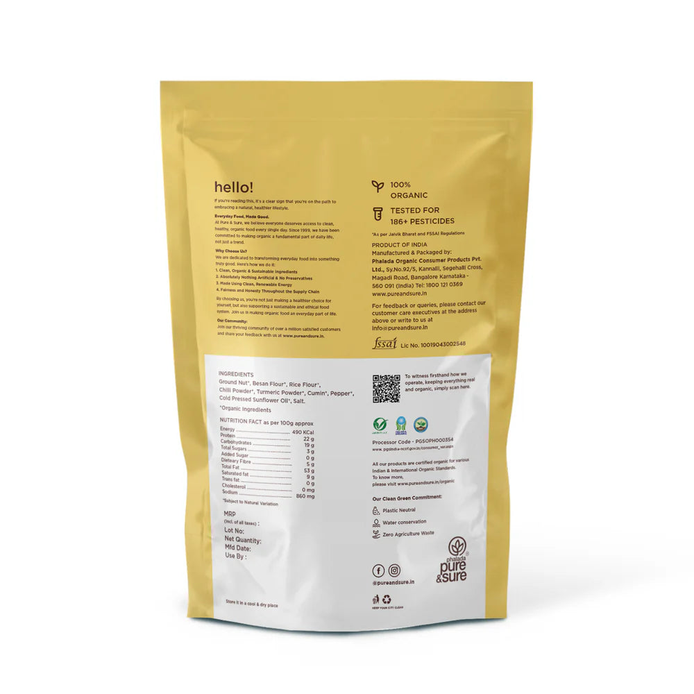 Pure&Sure Organic Masala Peanut
