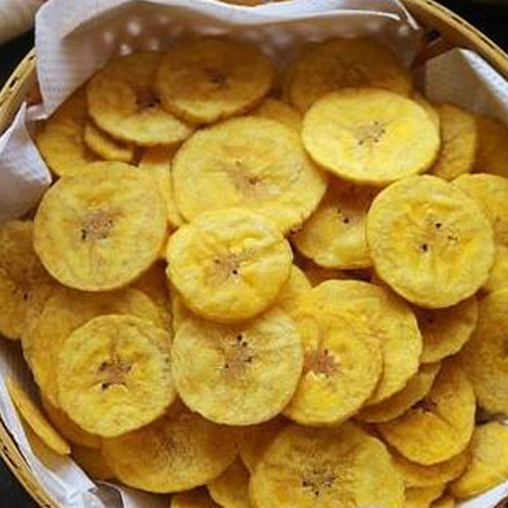 Kamarkat Srini's 
Coconut Oil Nendran Chips