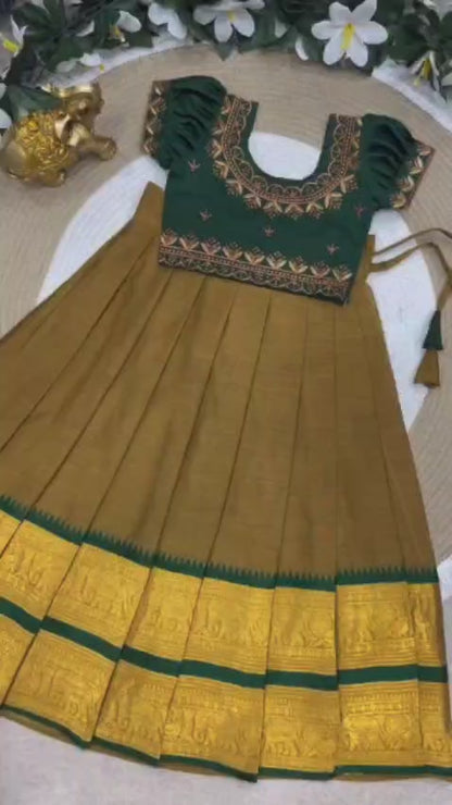 RKT Fashion's Embroidered Lehenga Choli Set
