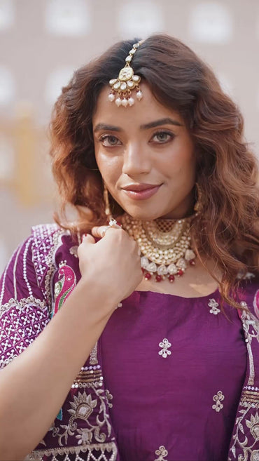 Festival Special Lehenga Choli with Koti Set