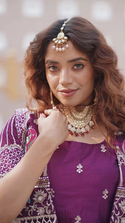 Festival Special Lehenga Choli with Koti Set