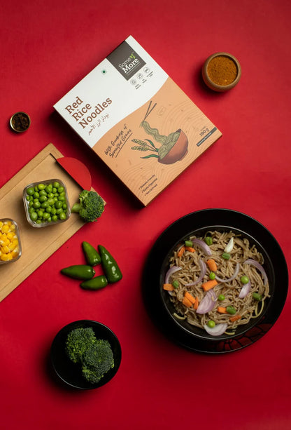 SomeMore Red Rice Hakka Noodles