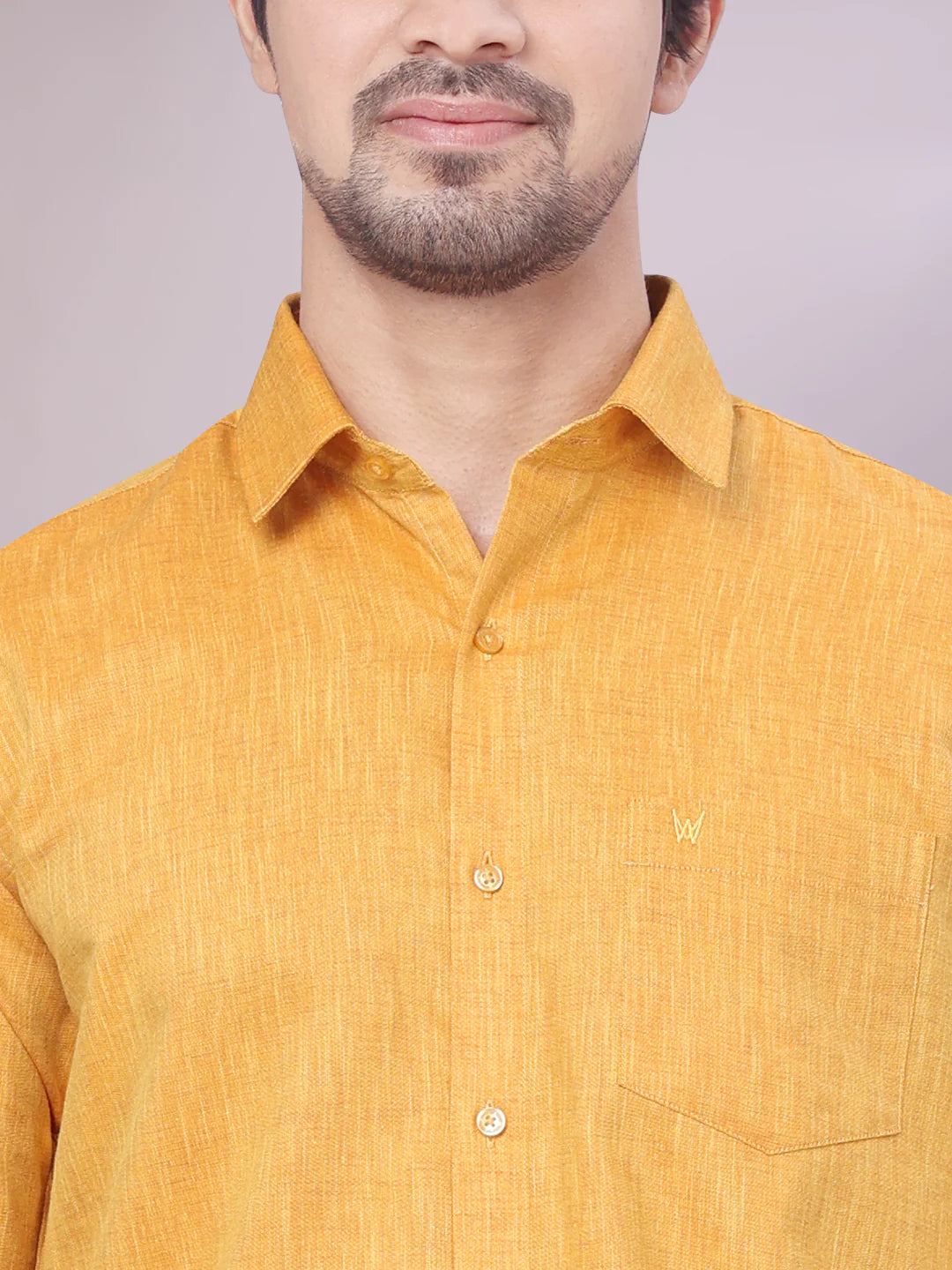 Minister White's Father & Son Cotton Shirt with Matching Border Dhoti Combo